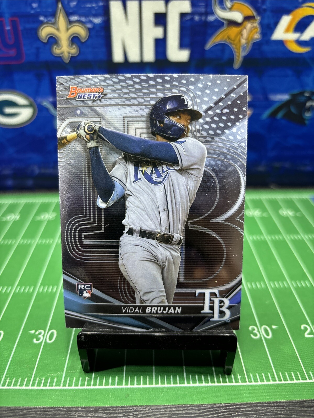 2022 Bowman's Best #55 VIDAL BRUJAN  RC Rookie Tampa Bay Rays