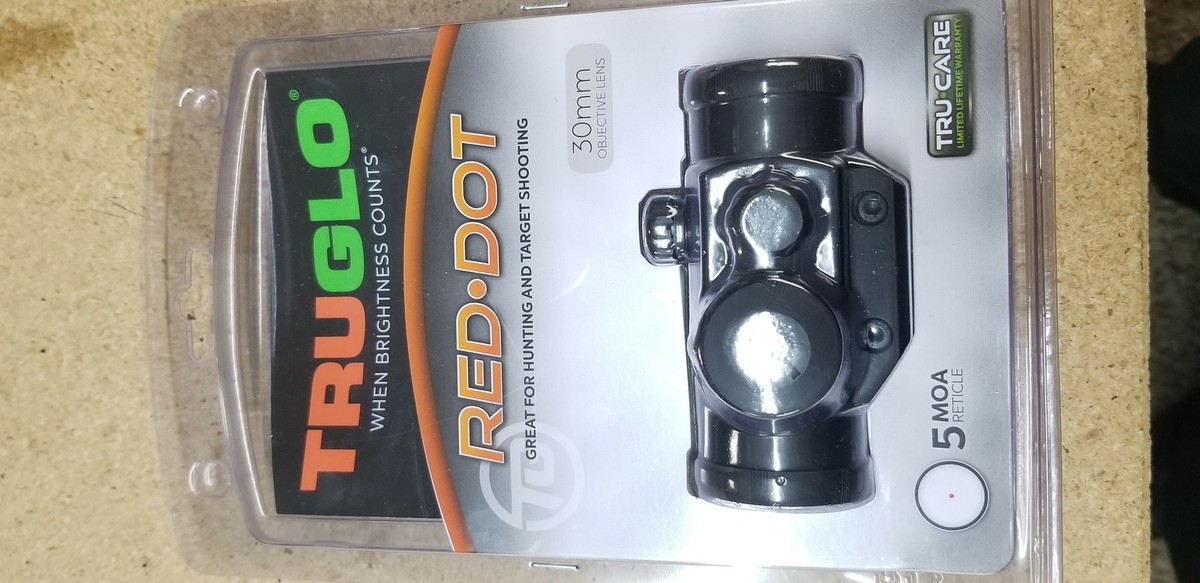 TRUGLO Red-Dot Laser Sight 30mm Scope 5 MOA 8030P 788130011584| eBay