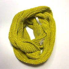 Aeropostale yellow/ mustard Chenille Infinity Scarf