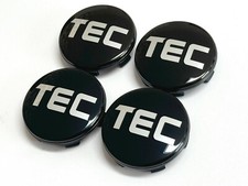 NEU TEC 4x 60mm Schwarz Black Felgendeckel Nabendeckel Nabenkappen Z06M