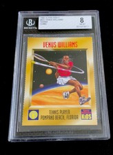 VENUS WILLIAMS Rookie RARE 1995 Sports Illustrated SI for Kids POP 7 BGS 8