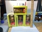 New in Box 2006 Popsicle Mascot Bobblehead figure Super hero. Lot Of 4
