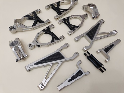 Front Suspension Arm Set Upper & Lower Für Losi Baja Rey – RC-Ersatzteil Aus Kunststoff
