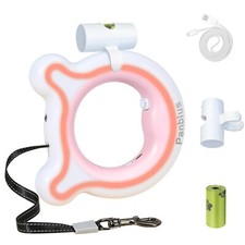 Pets 9.84ft Retractable Dog Leashes with LED Up to 66 lbs Anti-Slip... Fast Ship