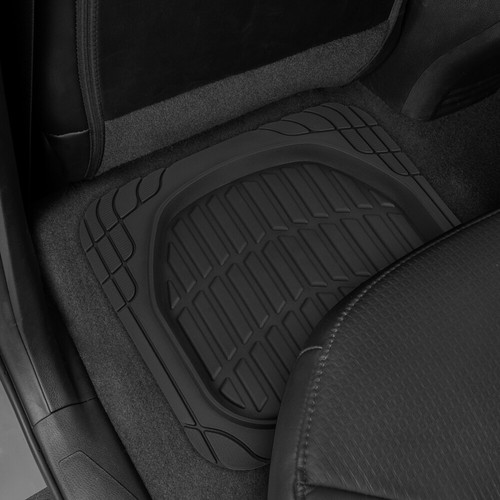 All Weather Vehicle Mats Motor Trend 4-Piece Deep Dish Rubber - Foto 9