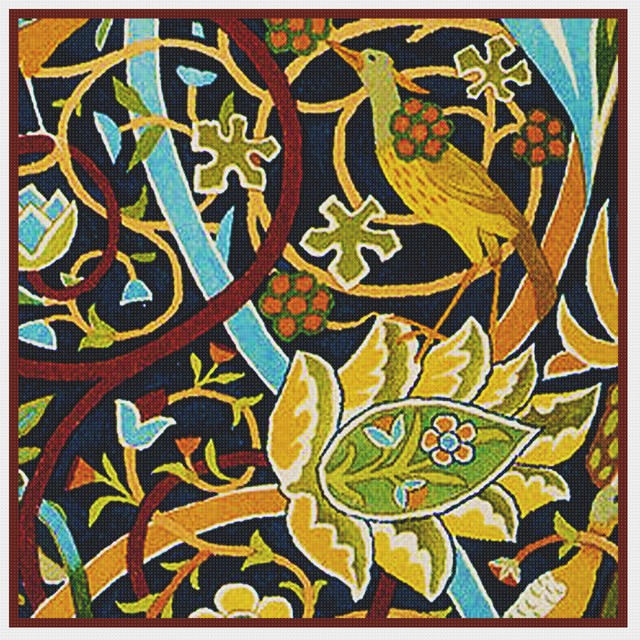 William Morris's Arts & Crafts Bullerswood #2 Counted ...