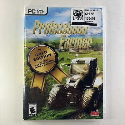 Professional Farmer PC DVD 2019 Gold Edition Game Windows 7/8/10