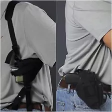 BUY 1 SHOULDER GUN HOLSTER GET 1 HIP FREE FITS WALTHER CREED 4" BARREL 9 MM 5