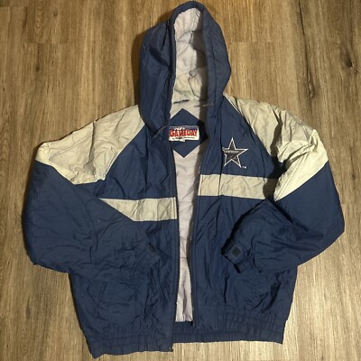 Vintage NFL Gameday by Turbo Sportswear Dallas Cowboys Puffer Jacket Large  - Main Image