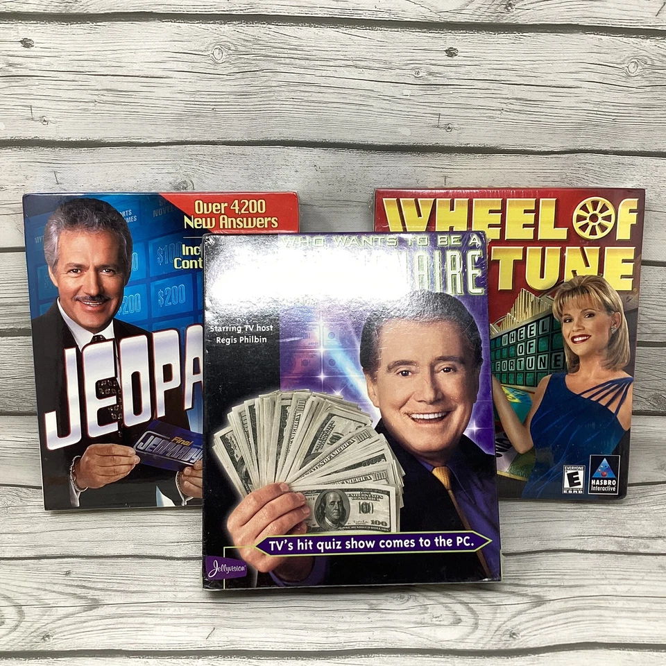 Who Wants To Be A Millionaire Jeopardy 2nd Edition And Wheel Of Fortune PC Games - Image 2 of 4
