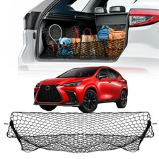 For Lexus NX250 NX300 NX350 Rear Truck Bed Cargo Net Elastic Storage Mesh &Hook
