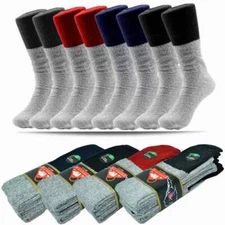 3-12 Pairs Mens Winter Extra Warm Thermal Gear Heavy Duty Boots Socks Size 9-15