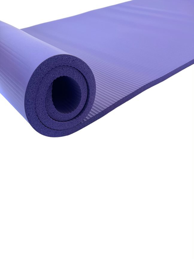 Yoga Mat 15mm Thick Exercise Mat Gym Workout Fitness Pilates Home Non