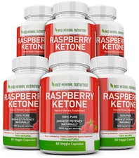 6X Advanced Weight Loss RASPBERRY KETONE Extremely Fast Acting Fat Burner Strong