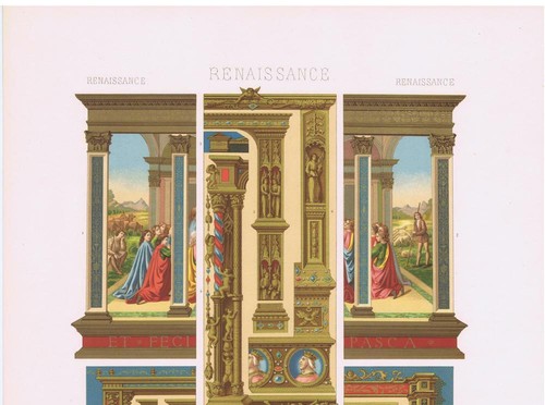 RACINET L'Ornament Policromo C1885 Original - La Mejor Selección RENACENTISTA - Imagen 93 de 101