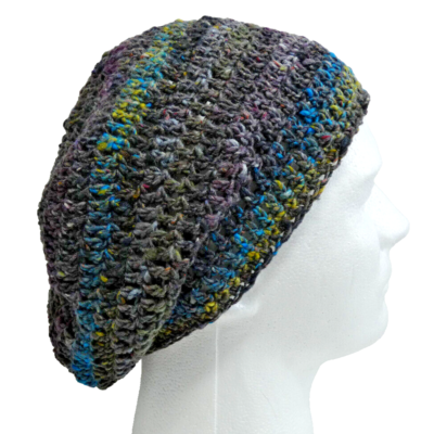 MultiColor Slouchy Cap Cotton Silk Hat 9 display picture 1