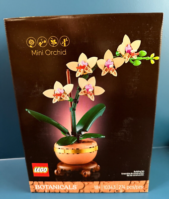 LEGO Botanicals Mini Orchid 10343 EXCLUSIVE Pre-release In Hand