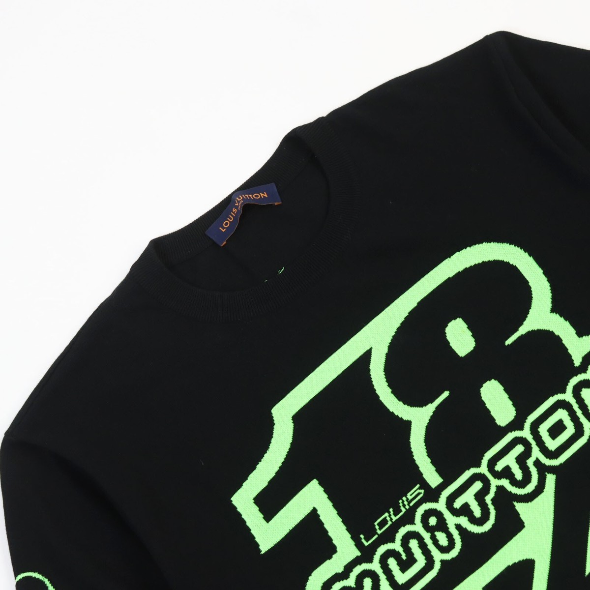 LOUIS VUITTON 22AW 1AAGO4 1854 Graphic T-shirt L Black X LOUIS VUITTON 22AW 1AAGO4 1854 Graphic T-shirt L Black X