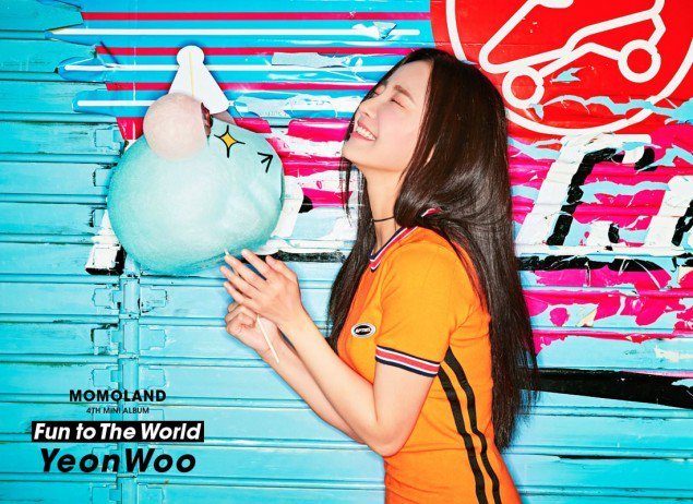 Momoland - [Fun To The World] 4th Mini Album CD+Booklet+PhotoCard+