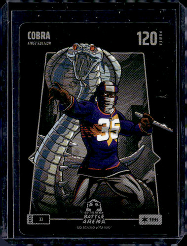 Bo Jackson Battle Arena Steel Cobra #33 Kevin Durant