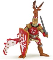 Papo France 39911 Ritter RüStung Stemma Hirsch Pvc Plastik Actionfigur