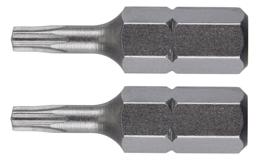 Lote de trabajo de 100 brocas de driver Torx 20 (TX20) 25 mm - totalmente nuevas - precio a limpiar