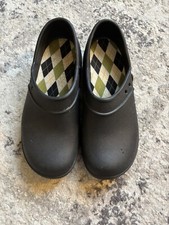 Crocs Black Slip On Comfort Work Career Nurse Clogs Size 8 Good Condition