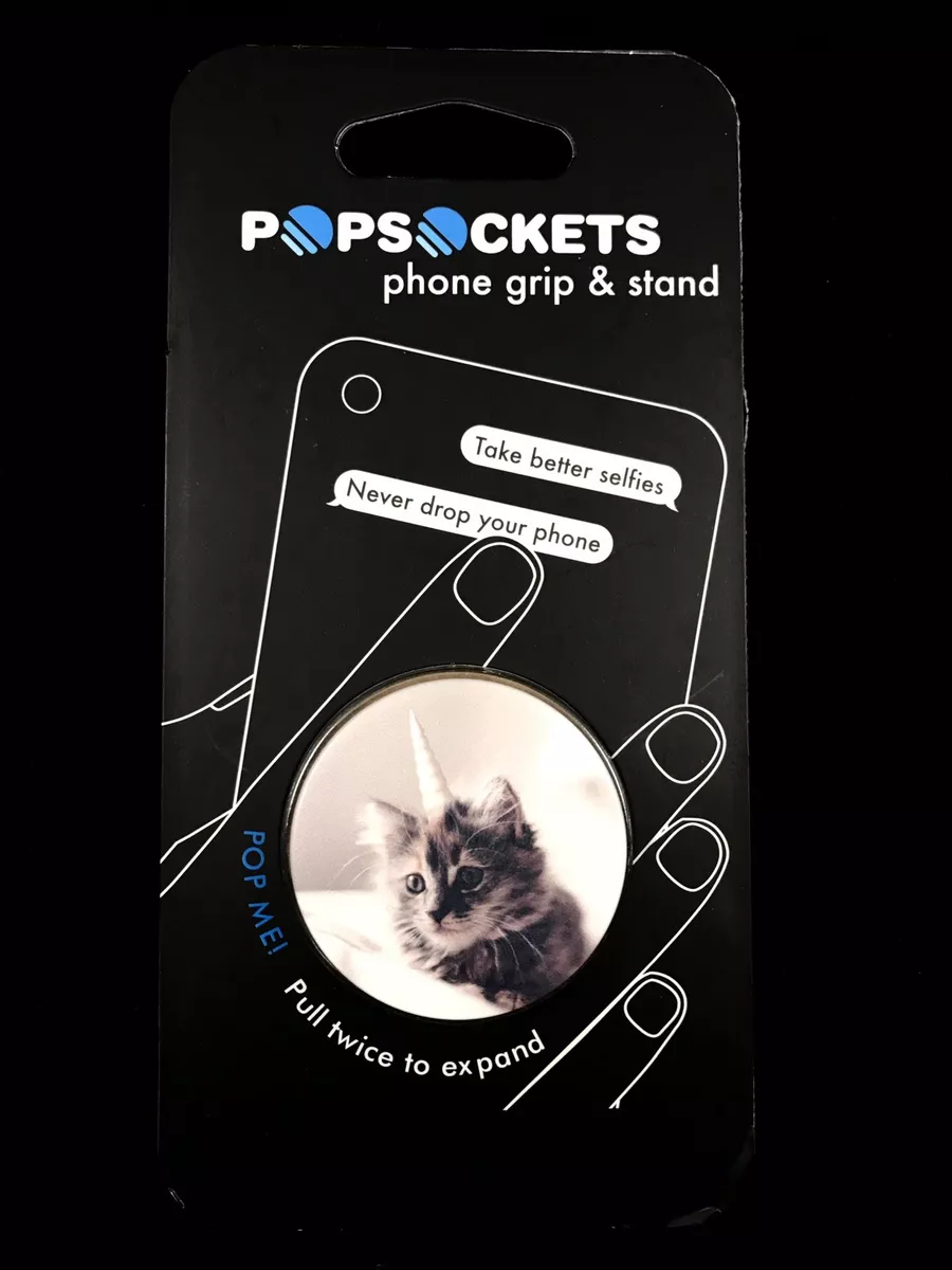 Authentic Popsockets Unicorn Cat Kitten Phone Holder Grip Popsocket Pop Socket eBay