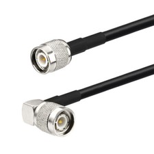 TNC Male Right Angle to TNC Male RG58 Antenna Extension Cable 6m for Trimble GPS