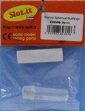 SICH56B Slot.it 3/32 Axle Bronze Spherical Bushings 6 1:32 Slot Car Part