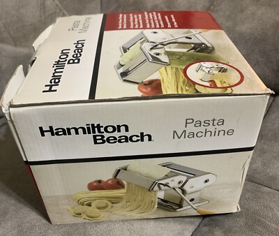 LOOK! NICE Hamilton Beach 20171 Pasta Machine FREE SHIPPING!!