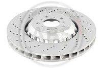 1X A.B.S. Bremsscheibe 18679 Aluminium FüR BMW 6Er F13 F12 5Er F10 F06 30Th