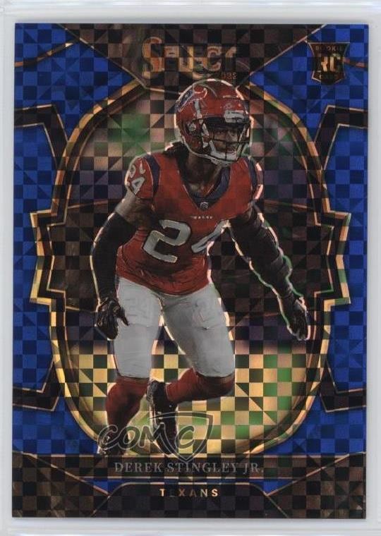 2022 Panini Select Concourse Blue Prizm 141/199 Derek Stingley Jr #48 15ej
