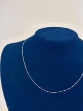 14k Gold Box Chain Solid Yellow Gold 0.5mm Spring Ring Clasp Necklace