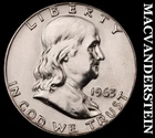 1963-D Silver Franklin Half Dollar - Choice Gem Brilliant Uncirculated  #i6046