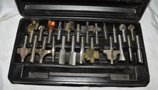 BLACK & DECKER Router Bit Set 24 Piece Case Wrench Vintage Made in USA