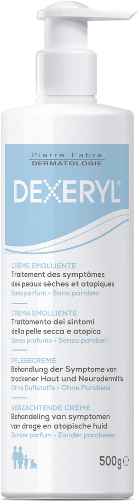 Crema Idratante Pelle Secca Viso Corpo Formato Maxi 500G