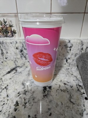 Dunkin Donuts Sabrina Carpenter 20oz Cup W Lid NIB