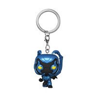 Funko Pop! Keychain: DC - Blue Beetle - Blue Beetle Novelty Keyring - Collectabl