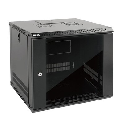 Tecmojo 9U Wall Mount Server Cabinet IT Network Rack Enclosure Lockable Door ...