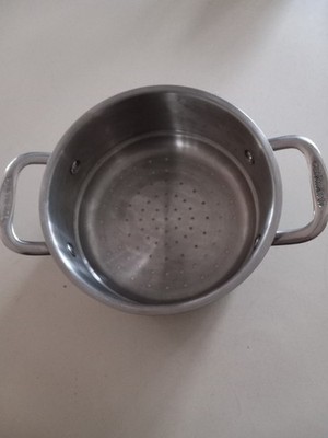Cuisinart #6116-18S Stainless Steel Steamer Insert Pan Two Handles.