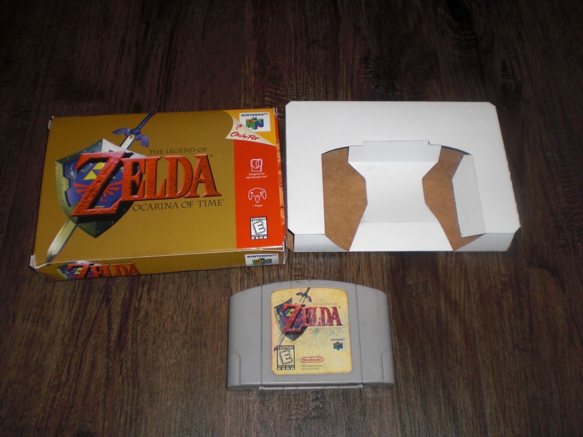The Legend of Zelda Ocarina of Time Nintendo 64 N64 Game Cart