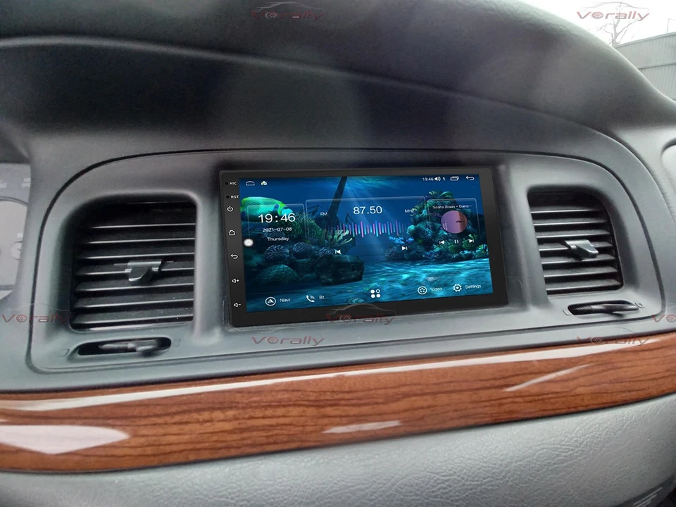 For 2003–2008 Ford Crown Victoria 7"Apple Carplay Android13 Car Stereo Radio GPS Foto 3 de 4