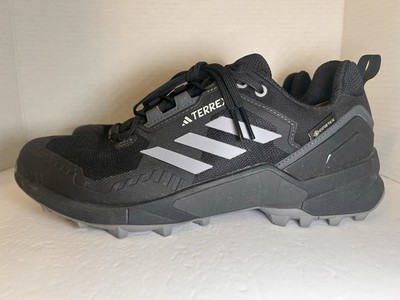 Adidas Terrex Swift R3 GTX Gore Tex Men's Hiking Shoes Black Gray Sz 10.5 HR1310