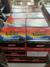 5 Hour Energy Shots BERRY LOT 480 bottles Regular STRENGTH expired set