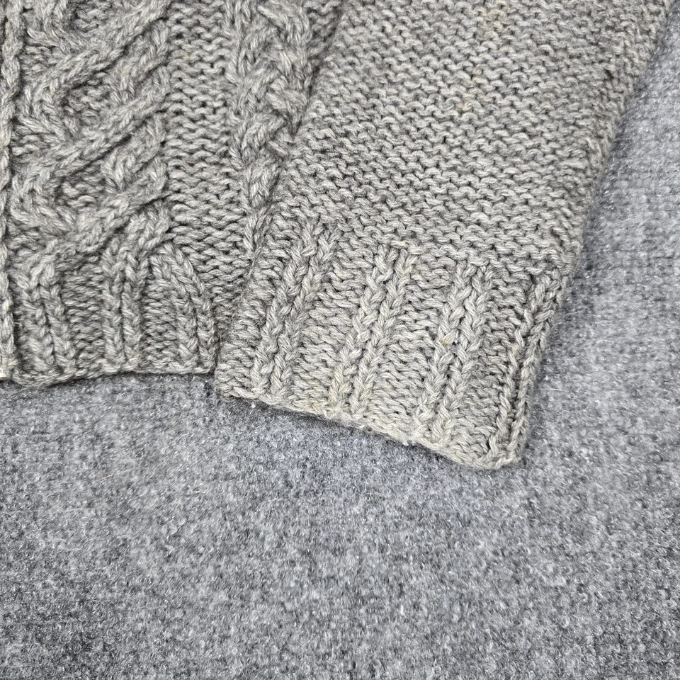 Suéter Deportivo Polo De Colección Para Mujer Grande Ralph Lauren Deportista Lana Alpaca Cremallera Foto 2 de 4