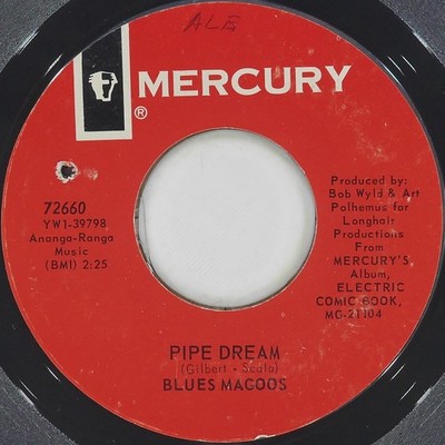BLUES MAGOOS Pipe Dream / There'S A Chance We Can Make It MERCURY 72660 VG 45 7''