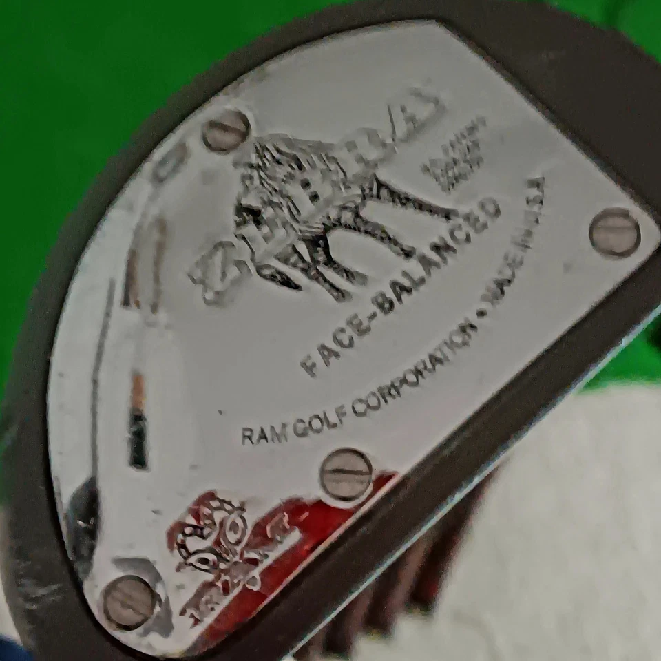 RAM ZEBRA FACE BALANCE VINTAGE PUTTER 35.5' NEW WINN GRIP - Image 2 of 4
