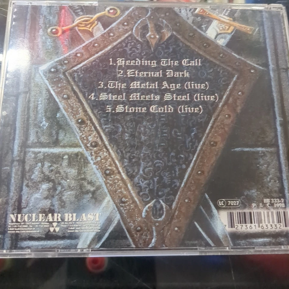 CD SINGLE HammerFall Heeding The Call Nuclear Blast Signed Foto 4 de 4