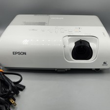Epson LCD Projector Model-55 with Softshell Case Cables Tested Works